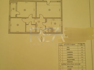 3 camere, decomandat, 2 balcoane, centrala, boxa-Drumul Taberei