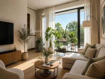 3 camere Barbu Văcărescu decomandat, centrală, et. 2