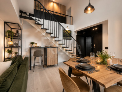 Penthouse 3 camere Floreasca decomandat, centrală, an 2022, 109 mp