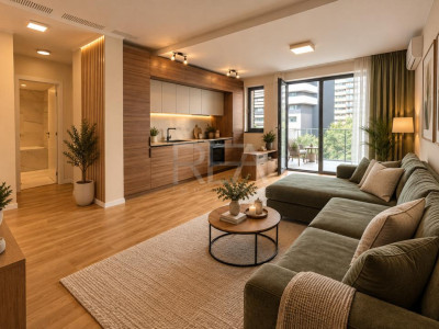 2 camere Aviației, centrală, et. 3, an 2021, 59 mp