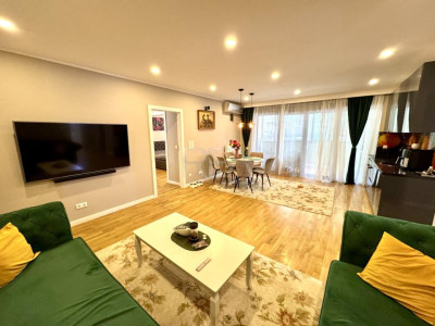 3 camere cu promenada la lac, școală internațională, parcare, boxa