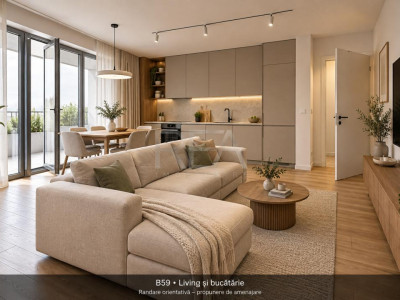 3 camere | Cortina 126 | 96,5 mp utili + balcon 25,3 mp | Etaj 1