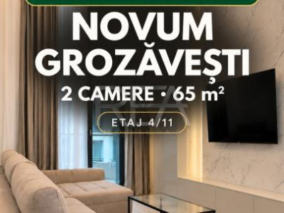 Novum Grozăvești | Prima închiriere | 2 camere | 65 mp | Bloc 2026