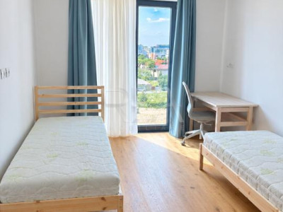 3 camere mobilat, bloc 2025, etaj 5/11, zona Aviației