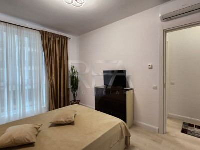 3 camere in Floreasca Residence, mobilat, cu parcare inclusă