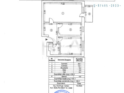 Apartament 2 Camers | Exigent Plaza Faza 5 | La Alb