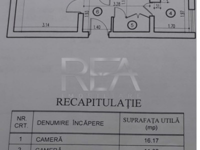 2 camere - risc seismic U3 - 2/10 - Basarabia/Arena Nationala