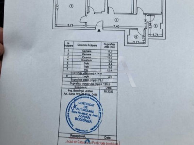 Apartament 3 Camere | Exigent Plaza | Mobilat şi utilat | Faza 5