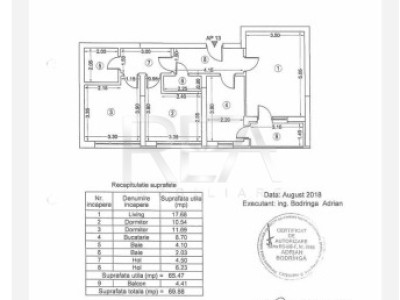 3 Camere Exigent Plaza Residence Faza 1
