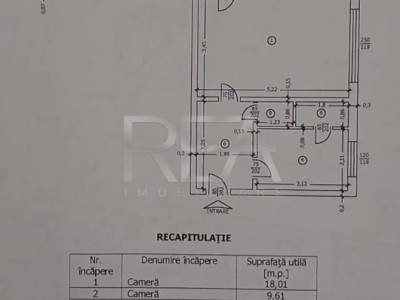 3 camere - Ozana - 1/4 - centrala - parcare - metrou