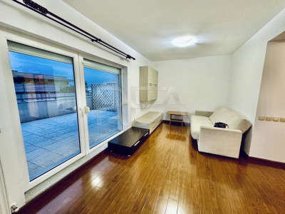 Studio Modern cu Terasa 38 mp si Loc de Parcare Pacii