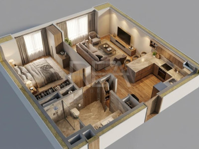 2 camere in One High District la 14 min Metrou Pipera
