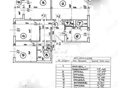 4 camere decomandat,  1/4, anvelopat, Politehnica.