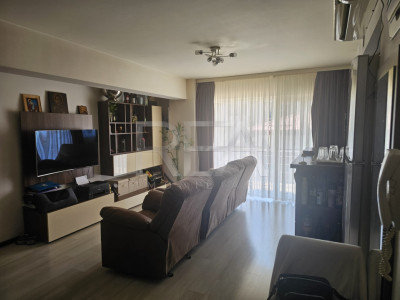 De vânzare: Apartament 3 camere – Băneasa, bloc 2015, balcon generos, 88 mp util