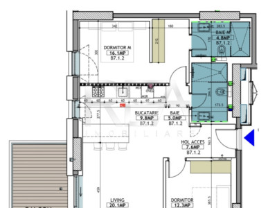 3 camere Premium One Peninsula Floreasca