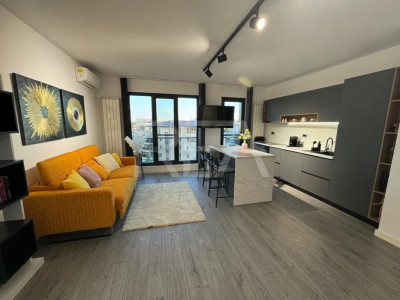 Apartament 2 camere – amenajat cu designer lângă metrou Grozăvești