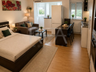 Garsonieră, Muncii, et. 3, 34 mp, metrou, renovat, anvelopat