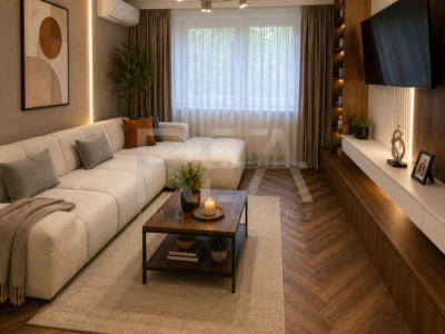 3 camere, Ștefan cel Mare, et. 1, 68 mp, metrou, renovat, anvelopat