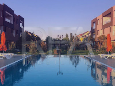 Apartament cu 2 camere, parcare privată și acces la piscină in zona Otopeni