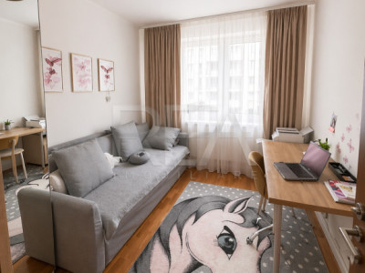3 camere Baba Novac Residence dec,centrală,et. 3,an 2019,79 mp