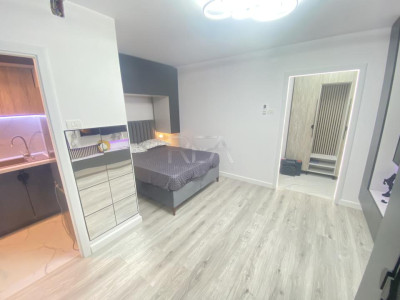 Garsoniera-Renovata complet- Bloc Mixt-Rahova