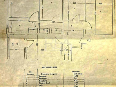 4 camere Pantelimon-Piața Delfinului decomandat,centrală,et. 5,an 1977