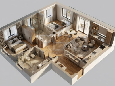 Apartament 3 camere, Ferdinand