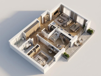 Apartament 3 camere, Ferdinand
