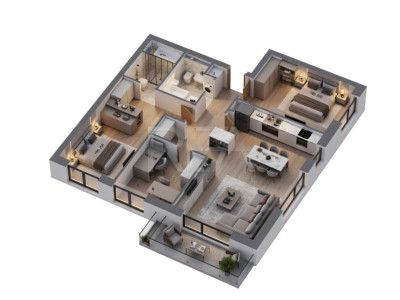 Apartament 4 camere, Ferdinand