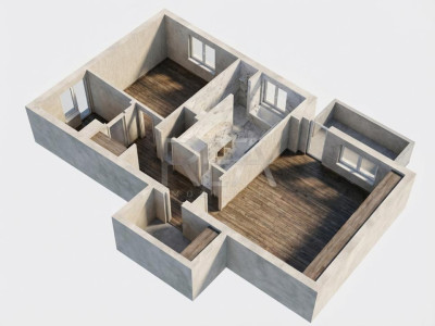 2 camere Vitan decomandat,centrală,inst. schimb.,et. 4,an 1993,59 mp