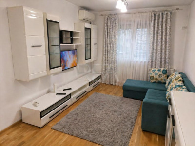 2 camere Mihai Bravu decomandat,centrală,parcare,an 2015,metrou, 52 mp