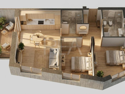 3 camere premium în Doamna Ghica