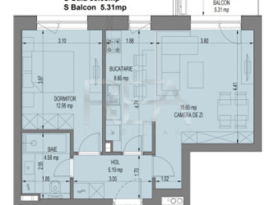  2 Camere Premium Nusco City Faza 2  