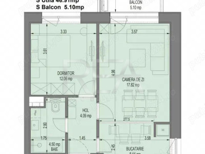Apartament 2 Camere Nusco faza 2