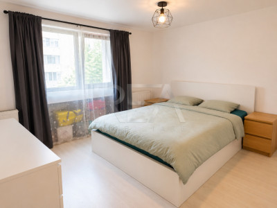 3 camere Obor decomandat, centrală, et. 3, an 2015, metrou, 89 mp