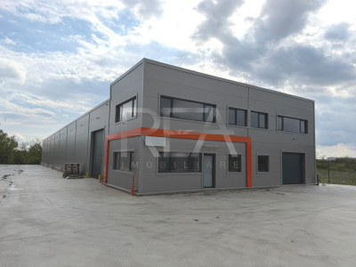 Hală industrială DN2 București-Urziceni, 1150 mp, 5250 euro + TVA