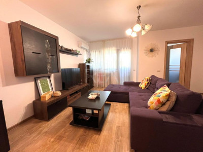 2 camere Mihai Bravu, centrală, parcare, et. 3, an 2018, metrou, 62 mp