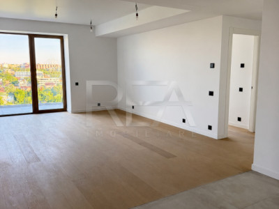 2 camere Floreasca decomandat, et.6, an 2026, metrou, 71 mp