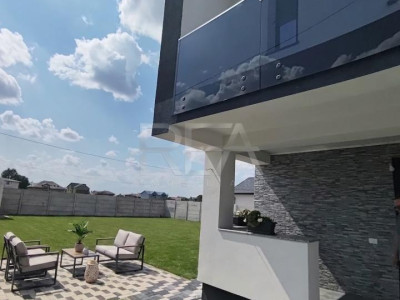 Casa Stil Mediteranean, P+1, Domnesti, toate utilitatile