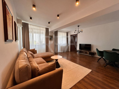 3 camere- Bloc 2007- Centrala proprie- 88,69 Mp- Parcare subterana- Parcul Carol